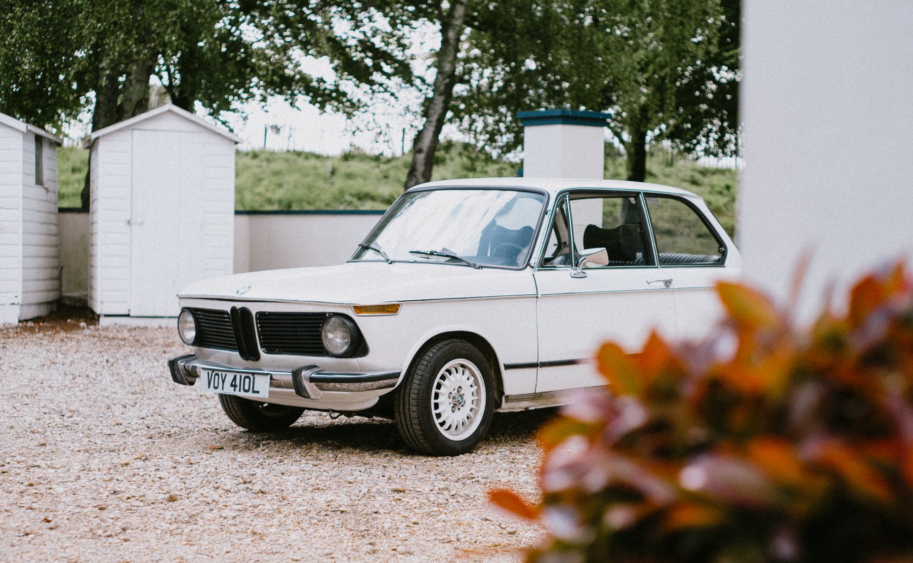 Image of a vintage BMW